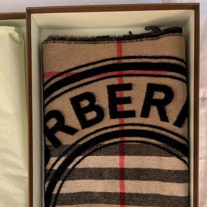 Burberry 2022-23FW Plaid Cashmere Scarf